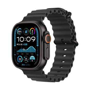 Apple/ƻ Watch Ultra 2 ֱGPS+ѿ49 ׺ɫѽǺɫMXDL3CH/B