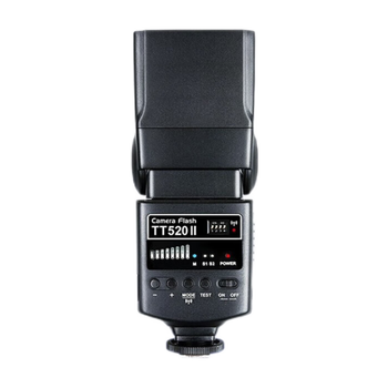 神牛闪光灯TT520II/IM30机顶外拍闪光灯适用单反微单相机外置离机便携式热靴灯 TT520二代(电池需另购) 官方标配