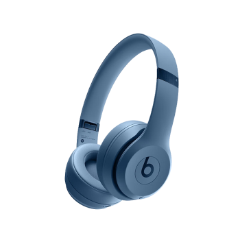 beats Solo 4 无线头戴式蓝牙耳机 空间音频 无损音频 兼容苹果安卓系统 岩青色