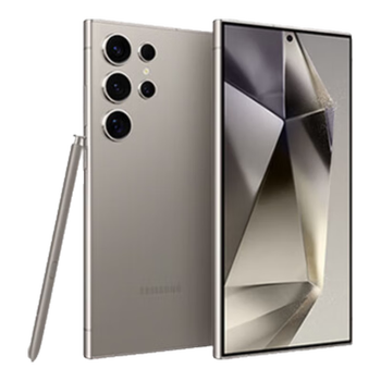 三星Samsung Galaxy S24 Ultra AI手机 第三代骁龙8 游戏手机 2亿像素 拍照手机 12GB+512GB 钛灰