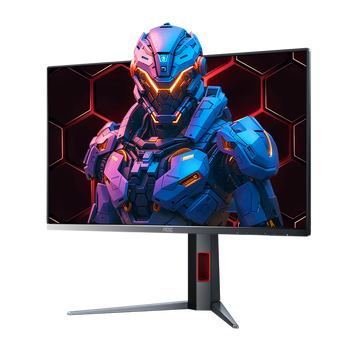 AOC 24.5Ӣ2Kԭ300HZƵ320Hzʾ FastIPS羺Ϸ0.3MSĻHDR400FPSģʽת 2K 320Hzս Q25G4S