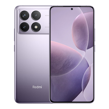 小米Redmi 红米k70 新品5G手机 红米K70 浅茄紫 12GB+256GB