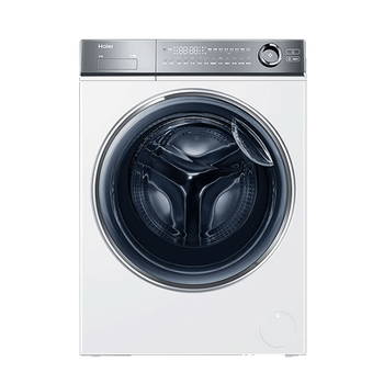 海尔（Haier）滚筒洗衣机全自动10公斤大容量云溪冠军版精华洗376 1.1洗净比超薄平嵌525大筒径国家补贴以旧换新 云溪白色款|直驱变频精华洗376-滚筒洗