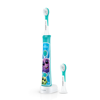 ֣PHILIPSͯ綯ˢ кŮ 4-12 Դ2֧ˢͷ8ֽ ɫHX6322/04 Ҳ