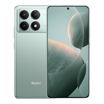 小米Redmi K70E 第二代1.5K直屏 6400W超清相机 5500mAh电量  小米红米5G手机 影青 12GB+512GB