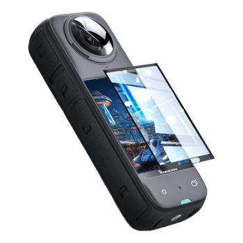 毕亚兹【1片装】适用于影石X4全景相机insta360 X4钢化膜运动相机高清保护贴膜防刮相机配件XJM25