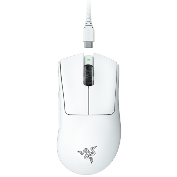 雷蛇（Razer） 炼狱蝰蛇V3专业版无线2.4G电竞电脑游戏人体工程学吃鸡鼠标 白色