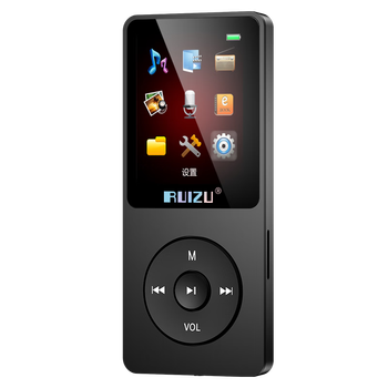 ���壨RUIZU��X02 4G ��ɫ MP3/MP4���ֲ�����ѧ���˶�������������Яʽ������Ӣ�������忨¼����