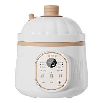 ڿܣiicobear BB෹Ӥר΢ѹ ʳʳ 1.2L̰ɫ Ľ׶ηֶι