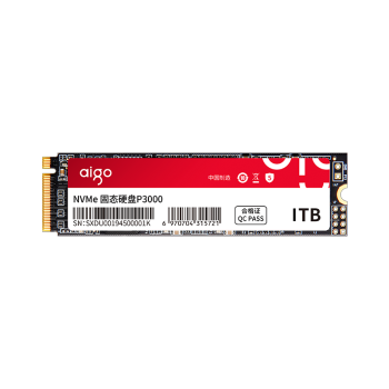  (aigo) 1TB SSD̬Ӳ M.2ӿ(NVMeЭ) P3000ܰ ͨPCIe ٸߴ3300MB/s ٴ