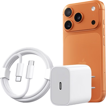 ���ס�iPhone17���¡�ƻ�������30W����ԭװ�����װiphone17promax/Air/15plus�ֻ���Ʒ���ͷ����� 15-17ר�á�30W���ͷ+1.5�׿���ߡ�