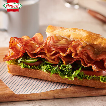 荷美尔(hormel)经典香煎培根 火锅食材 烧烤披萨烘焙食材 早餐三明治