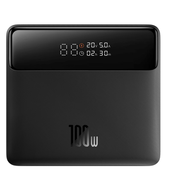 倍思Blade100W笔记本充电宝20000毫安时PD快充数显大容量储能户外移动电源适用于苹果华为联想电脑手机