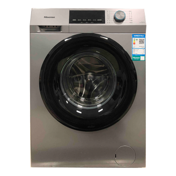 海信(Hisense)滚筒洗衣机全自动 10公斤家用大容量 超薄 BLDC变频 除菌除螨洗 护色洗 HG100DG12F以旧换新