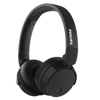 飞利浦（PHILIPS）头戴式耳机降噪耳机无线蓝牙音乐耳机 旅行游戏可用苹果华为小米安卓手机通用TABH305黑