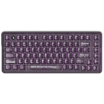 ����ThundeRobot�� K75��ɫ͸����ģ���߻�е���� ����/����/���� ��͸���ƻ�ȫ���Ȳ����Ϸ�칫���� ����