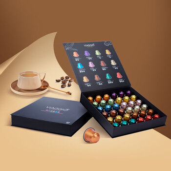 viaggioespresso西班牙进口胶囊咖啡限定礼盒装1236粒装ne系列精粹