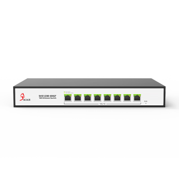 兮克全万兆交换机4/8/12个10G电口+光口三层管理型交换机全万兆电口链路端口聚合vlan划分 连接路由器 【三层管理】8个10G万兆电口SKS8300-8T