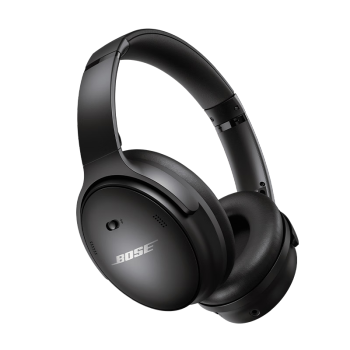 Bose QuietComfort 45 无线消噪蓝牙耳机头戴式主动降噪耳机 QC45 动态音质均衡 黑色