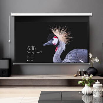 С 100Ӣ4:3ܵ綯Ļ ͶӰĻ ͶӰĻĻ4K3Dͥ칫Ļ׼С