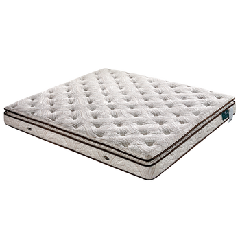 床垫奢华双人席梦思弹簧天然乳胶床垫加硬床垫宫殿整网弹簧护脊版182m