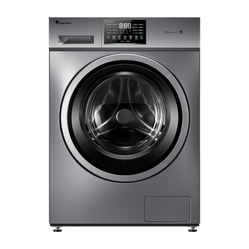 小天鹅（LittleSwan）滚筒洗衣机全自动家用10公斤大容量 羽绒服洗 纤薄机身 高温除菌除螨 以旧换新 10公斤TG100APURE丨行业爆款丨除菌除螨