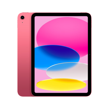 Apple【教育优惠】iPad 10.9英寸 2022款（64GB WLAN版/A14芯片/1200万像素/MPQ33CH/A） 粉色