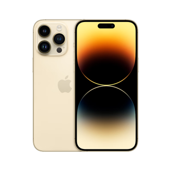 Apple iPhone 14 Pro (A2892) 256GB 金色 支持移动联通电信5G 双卡双待手机