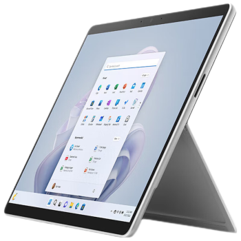 微软Surface Pro 9 商用版 i7 16G+1T 13英寸高刷新 亮铂金 二合一平板高端笔记本电脑 Win11Pro QKV-00009