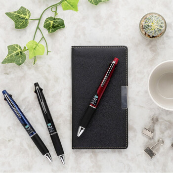 三菱uni五合一多功能笔商务中油笔签字笔原子笔四色圆珠笔自动铅笔酒