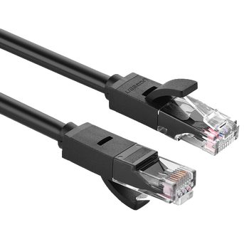 ������UGREEN�� ��������CAT6��ǧ�װ�о˫�ʷ���������8о ���̼��ü�ص��Կ������������� ��ɫ��Բ�ߣ� 3��