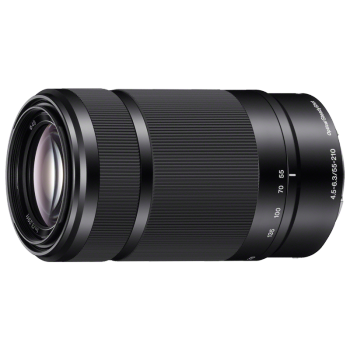 索尼（SONY）【国家补贴仅浙江可用】E 55-210mm APS-C画幅远摄大变焦微单相机镜头 黑色E卡口（SEL55210）
