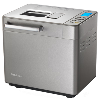 东菱（Donlim）全新升级全自动面包机 和面机 家用 揉面机 可预约智能双撒 涡轮电机驱动 高成功率面包机 DL-4705灰色（全新升级）