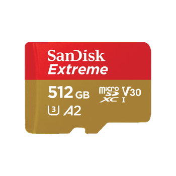 ϣSanDisk512GB TFMicroSDڴ濨 U3 V30 4K A2 ˶˻洢 ٸߴ190MB/s 