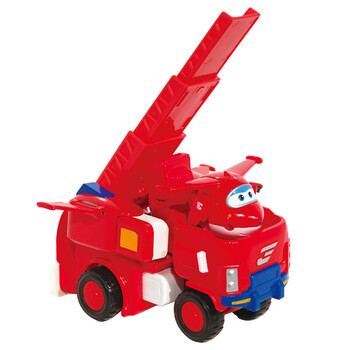 奥迪双钻auldey超级飞侠载具变形机器人套装乐迪变形消防车男孩女孩