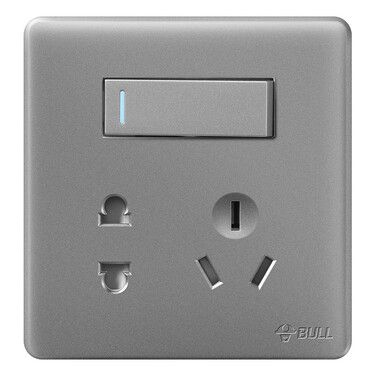 公牛(bull) 开关插座 g36系列 一开双控开关 86型面板g36k112 白色 暗