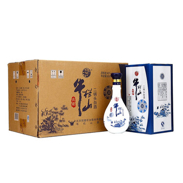 牛栏山 白酒 清香型 二锅头 典藏15 42度 500ml*6瓶 整箱装