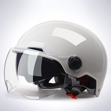 ls2摩托车头盔男女四季双镜片揭面盔赛车跑车安全帽多功能半盔夏季ff