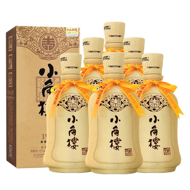 小角楼 1978 浓香型高度白酒 纯粮酿造 52度 500ml*6 整箱装(新老包装