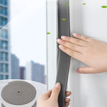 窗户密封条防风保暖塑钢窗框缝隙胶带门窗自粘型漏风胶条挡风神器
