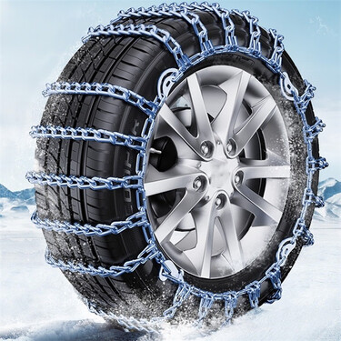 汽车防滑链轿车越野车suv面包车铁链雪地轮胎防滑链条应急 加密加粗