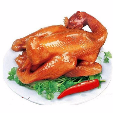 德州五香脱骨扒鸡烧鸡真空年货鸡肉零食熟食山东烧鸡休闲卤味500g
