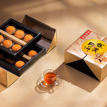 小乖总中秋节礼盒月饼8饼小月饼礼盒装送礼月饼企业团购礼品