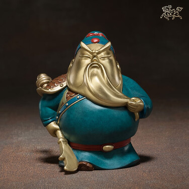 铜师傅 全铜真金鎏镀摆件《金韵天成十二生肖》家居