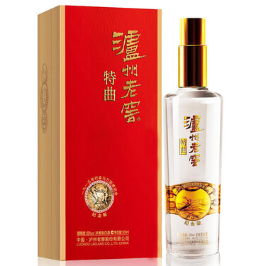 泸州老窖 52度特曲酒 晶彩 500ml*6瓶 浓香型白酒 整箱装