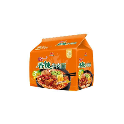 统一  经典泡面组合红烧牛肉面/香辣牛肉面20袋