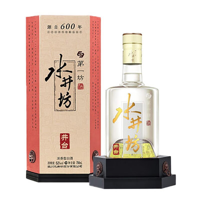(未開封)水井坊 井台500ml 楽天市場】水井坊 井台 500ml 52度 中国酒 白酒 Shui Jing Fang