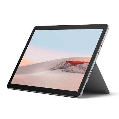 微软Surface Go 2 8G+128G 亮铂金 二合一平板电脑 10.5英寸高色域触屏 WiFi版 学生平板笔记本