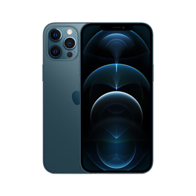 【赠卡首月免月租】Apple iPhone 12 Pro Max (A2412) 256GB 海蓝色 支持移动联通电信5