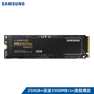三星（SAMSUNG）250GB SSD固态硬盘 M.2接口(NVMe协议) 970 EVO Plus（MZ-V7S25